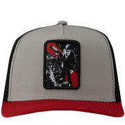 BAD GUY CURVE MESH GRAY RED