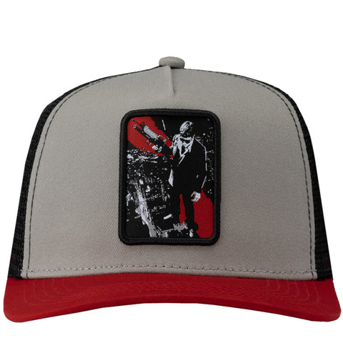 BAD GUY CURVE MESH GRAY RED