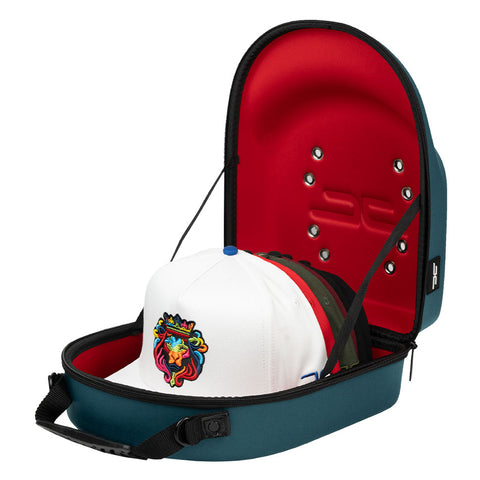 CAP CARRIER 6 PACK BLUE RED