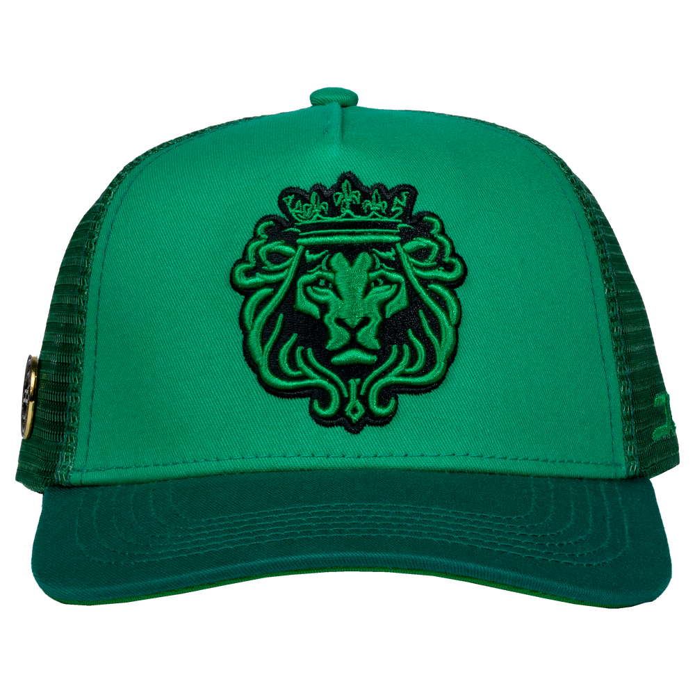 Green mesh hat sales